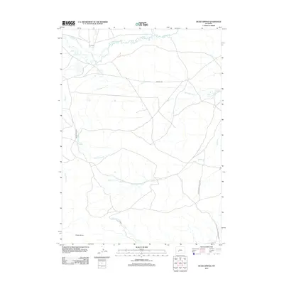 2012 Map of Dickie Springs, 2012 Print