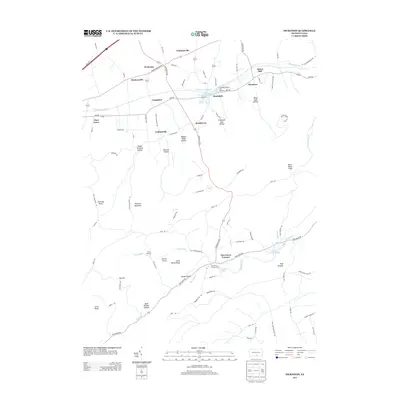 2013 Map of Dickinson, 2013 Print