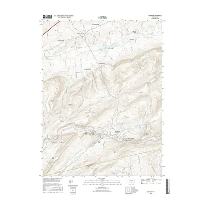 2016 Map of Dickinson, 2016 Print