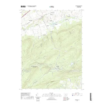 2019 Map of Dickinson, 2019 Print