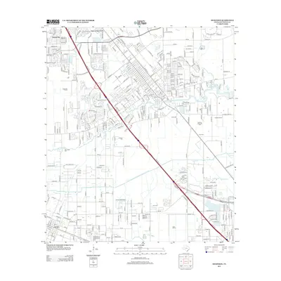 2013 Map of Dickinson, 2013 Print