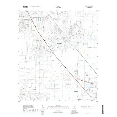 2019 Map of Dickinson, 2019 Print