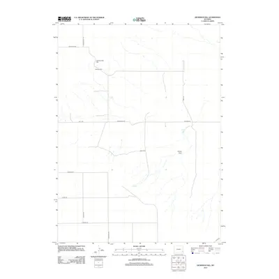 2012 Map of Dickinson Hill, 2012 Print