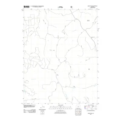 2011 Map of Dicks Peak, 2011 Print