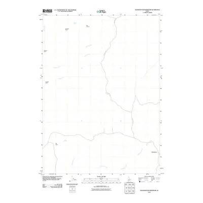 2010 Map of Dickshooter Reservoir, 2010 Print