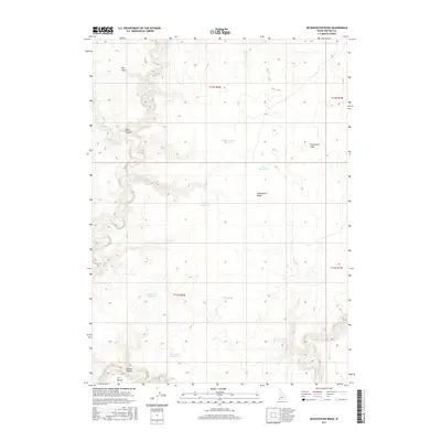 2017 Map of Dickshooter Ridge, 2017 Print