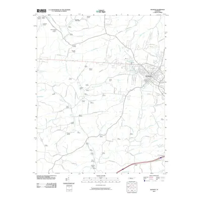 2010 Map of Dickson, 2010 Print
