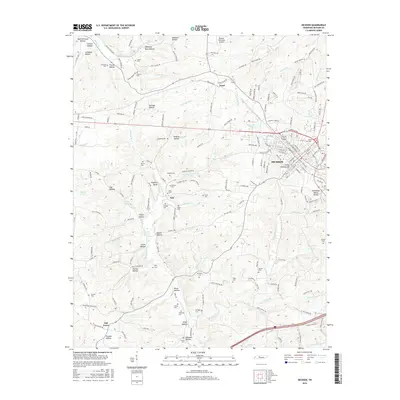 2016 Map of Dickson, 2016 Print