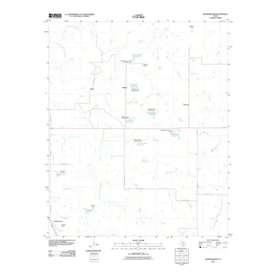 2010 Map of Dickworsham, 2010 Print