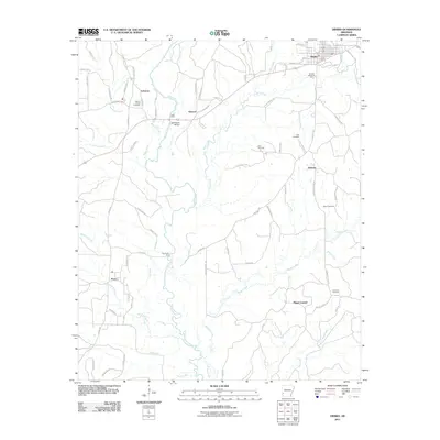 2011 Map of Dierks, 2011 Print