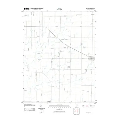 2012 Map of Dieterich, 2012 Print