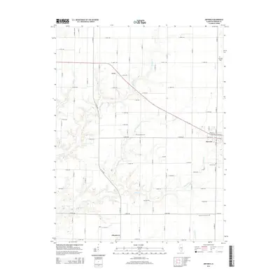 2015 Map of Dieterich, 2015 Print