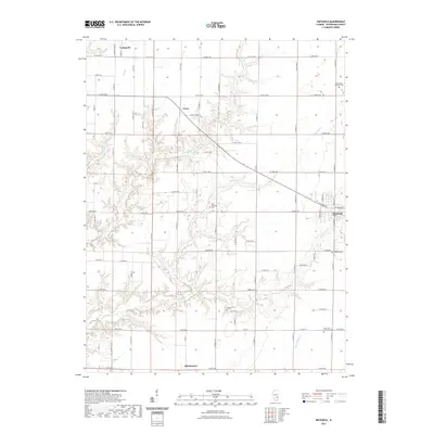 2021 Map of Dieterich, 2021 Print