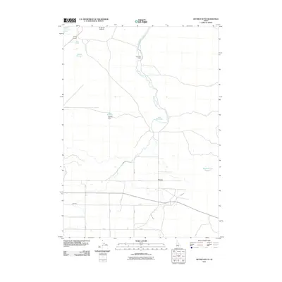 2010 Map of Dietrich Butte, 2010 Print