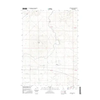 2017 Map of Dietrich Butte, 2017 Print