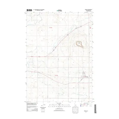 2013 Map of Dietrich, 2013 Print