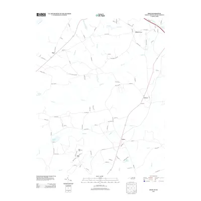 2013 Map of Diggs, 2013 Print