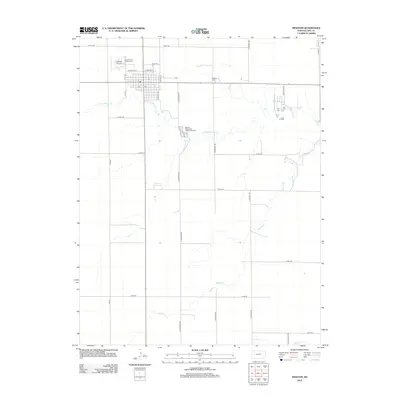 2012 Map of Dighton, 2012 Print