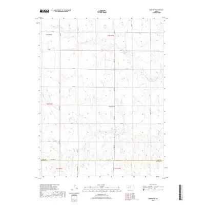2018 Map of Dighton SE, 2018 Print