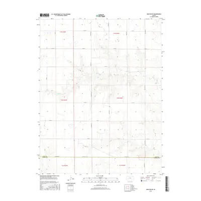 2015 Map of Dighton SW, 2015 Print