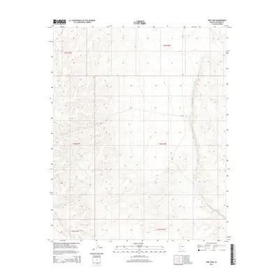 2014 Map of Dike Tank, 2014 Print