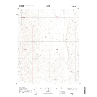 2018 Map of Dike Tank, 2018 Print
