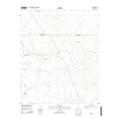 2013 Map of Dilia, 2013 Print