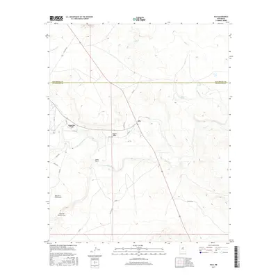2017 Map of Dilia, 2017 Print