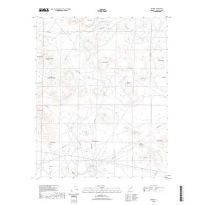 2018 Map of Dilkon, 2018 Print