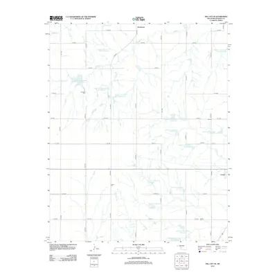 2012 Map of Dill City SE, 2012 Print