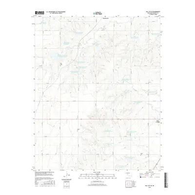 2016 Map of Dill City SE, 2016 Print