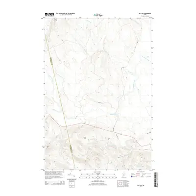 2014 Map of Dill Hill, 2014 Print