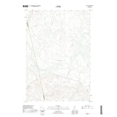2018 Map of Dill Hill, 2018 Print