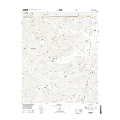 2014 Map of Dillard, 2014 Print