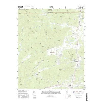 2017 Map of Dillard, 2017 Print