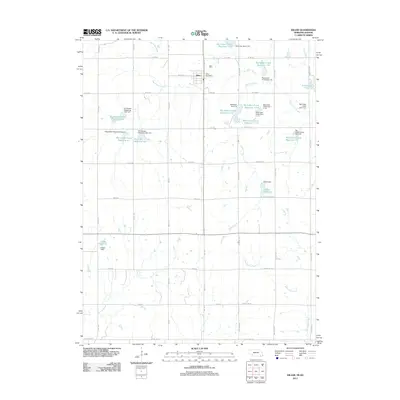 2011 Map of Diller, 2011 Print