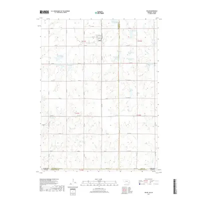 2017 Map of Diller, 2017 Print