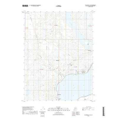 2019 Map of Dillingham A-7 SW, 2019 Print