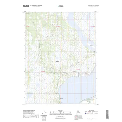 2023 Map of Dillingham A-7 SW, 2023 Print