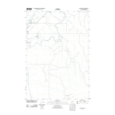 2011 Map of Dillon East, 2011 Print