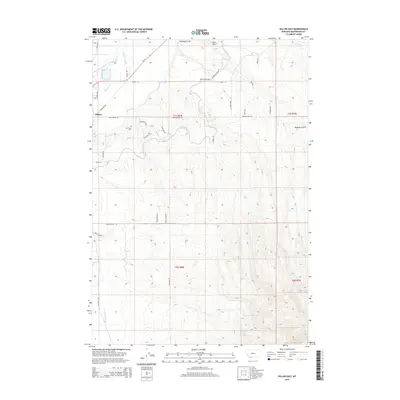 2014 Map of Dillon East, 2014 Print