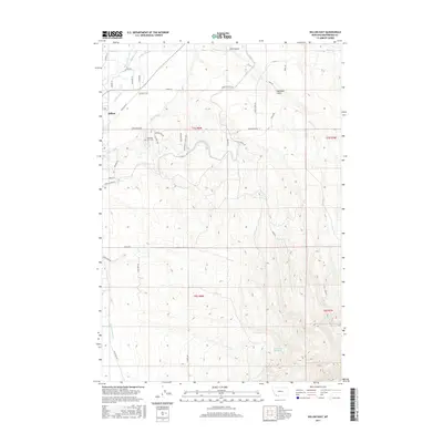2017 Map of Dillon East, 2017 Print