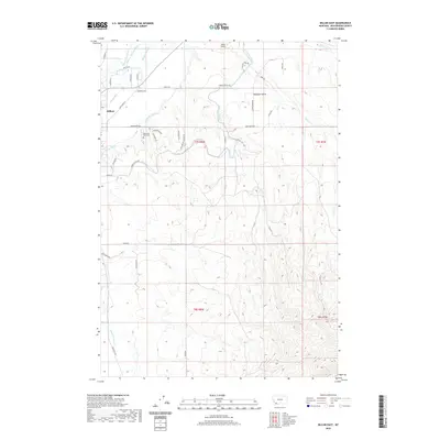 2020 Map of Dillon East, 2020 Print