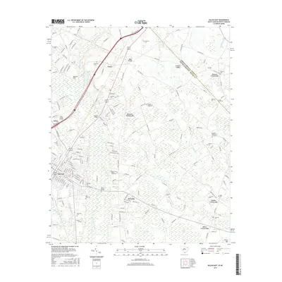 2017 Map of Dillon East, 2017 Print