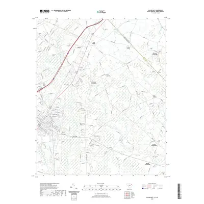 2020 Map of Dillon East, 2020 Print