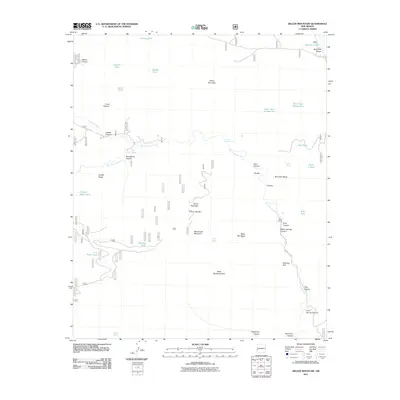 2011 Map of Dillon Mountain, 2011 Print