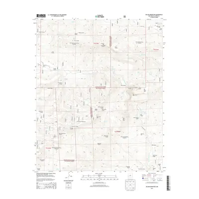 2013 Map of Dillon Mountain, 2013 Print