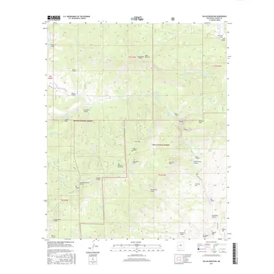 2017 Map of Dillon Mountain, 2017 Print