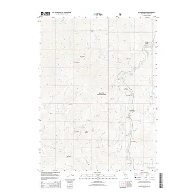2015 Map of Dillon Mountain, 2015 Print