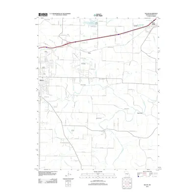 2012 Map of Dillon, 2012 Print